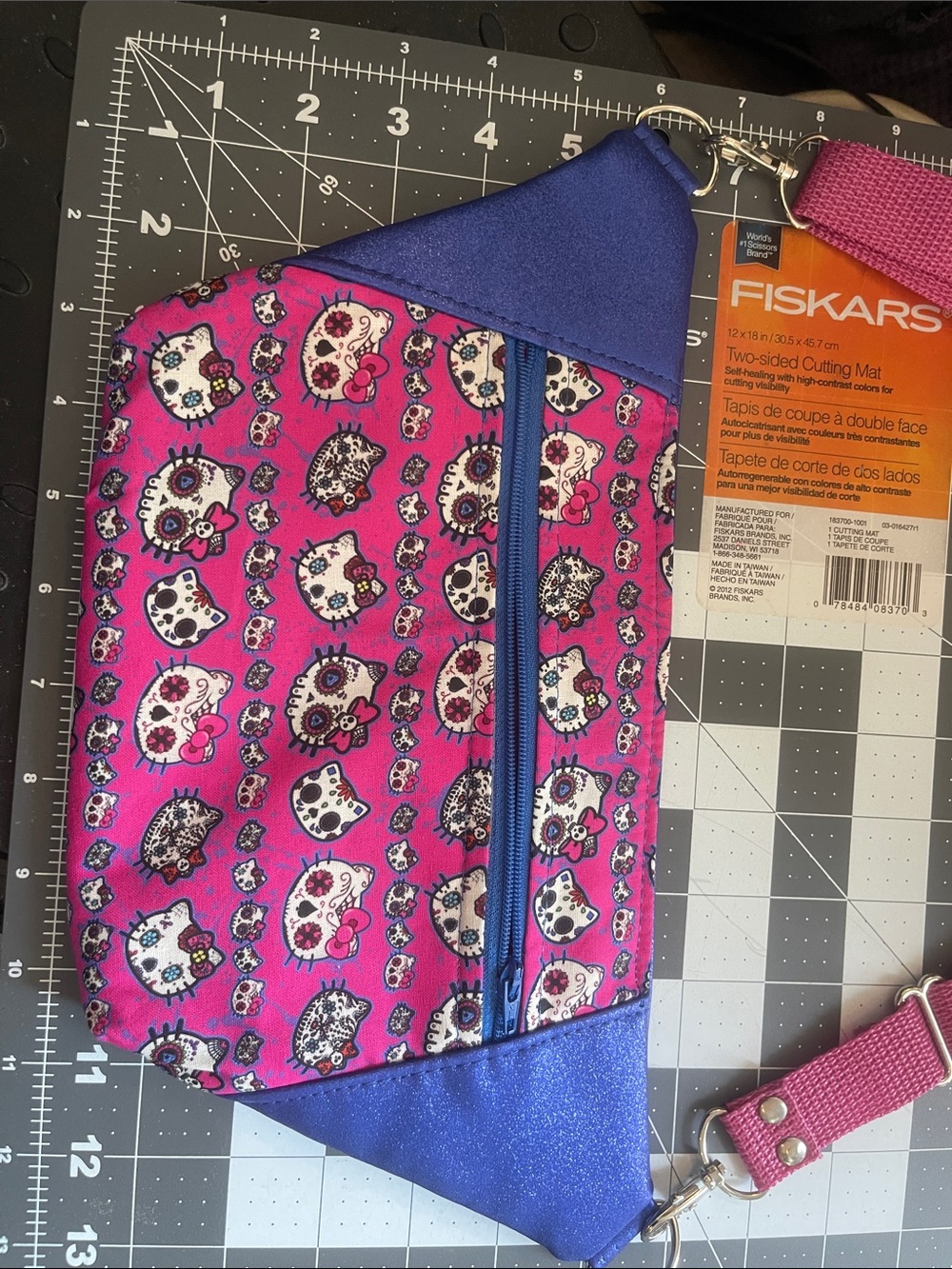 Kitty Sugar Skull belly bag fanny pack cross body bag new and unique find